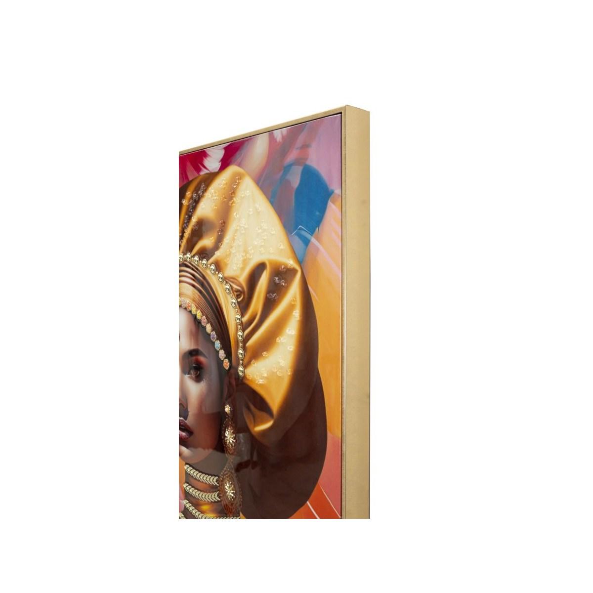 Quadro dipinto tela cornice samira mod 72 x 4,5 x 102 cm