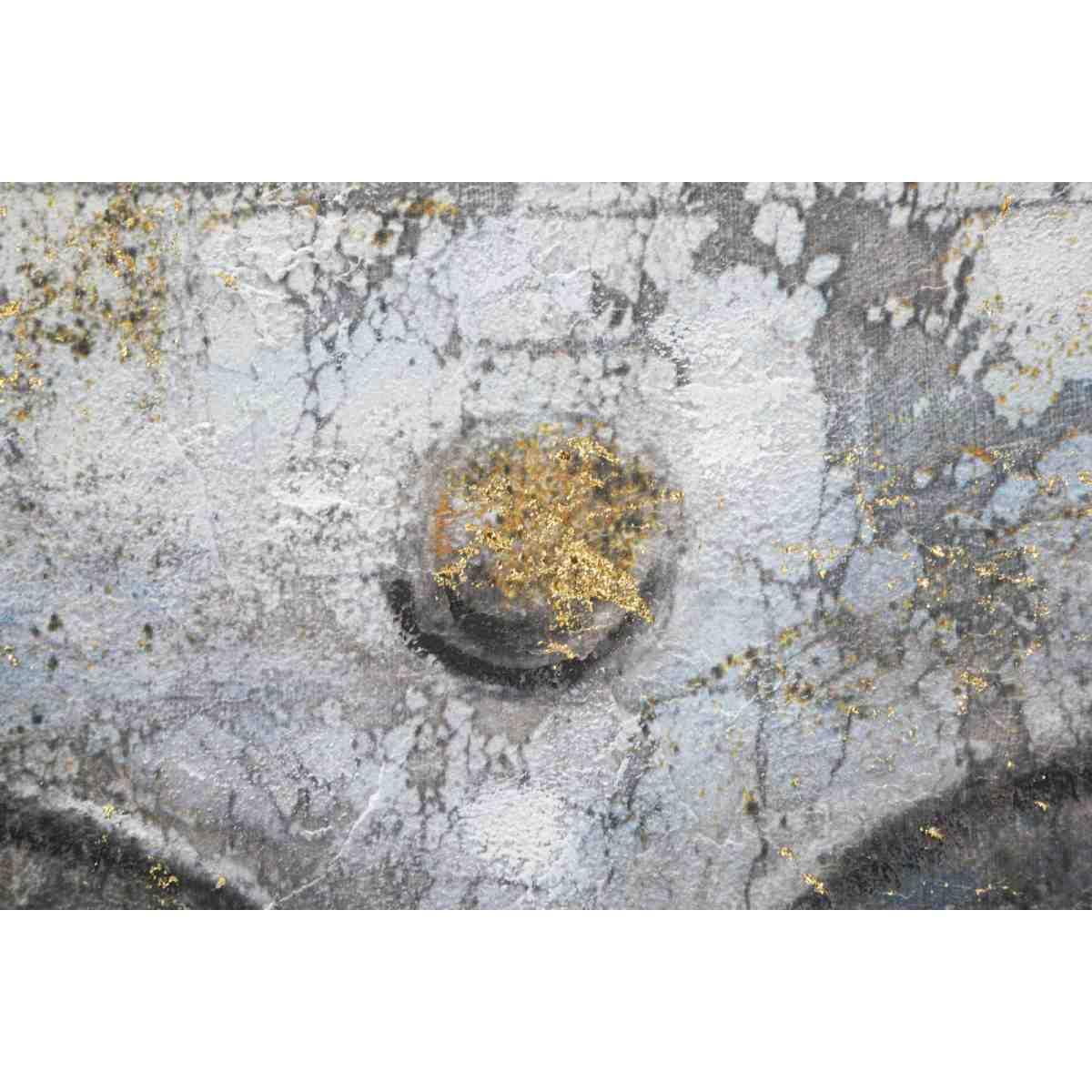 Quadro dipinto su tela face buddha light mod modello a 80 x 3 x 120 cm