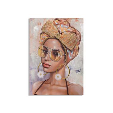Quadro dipinto tela jennifer mod 70 x 3 x 100 cm