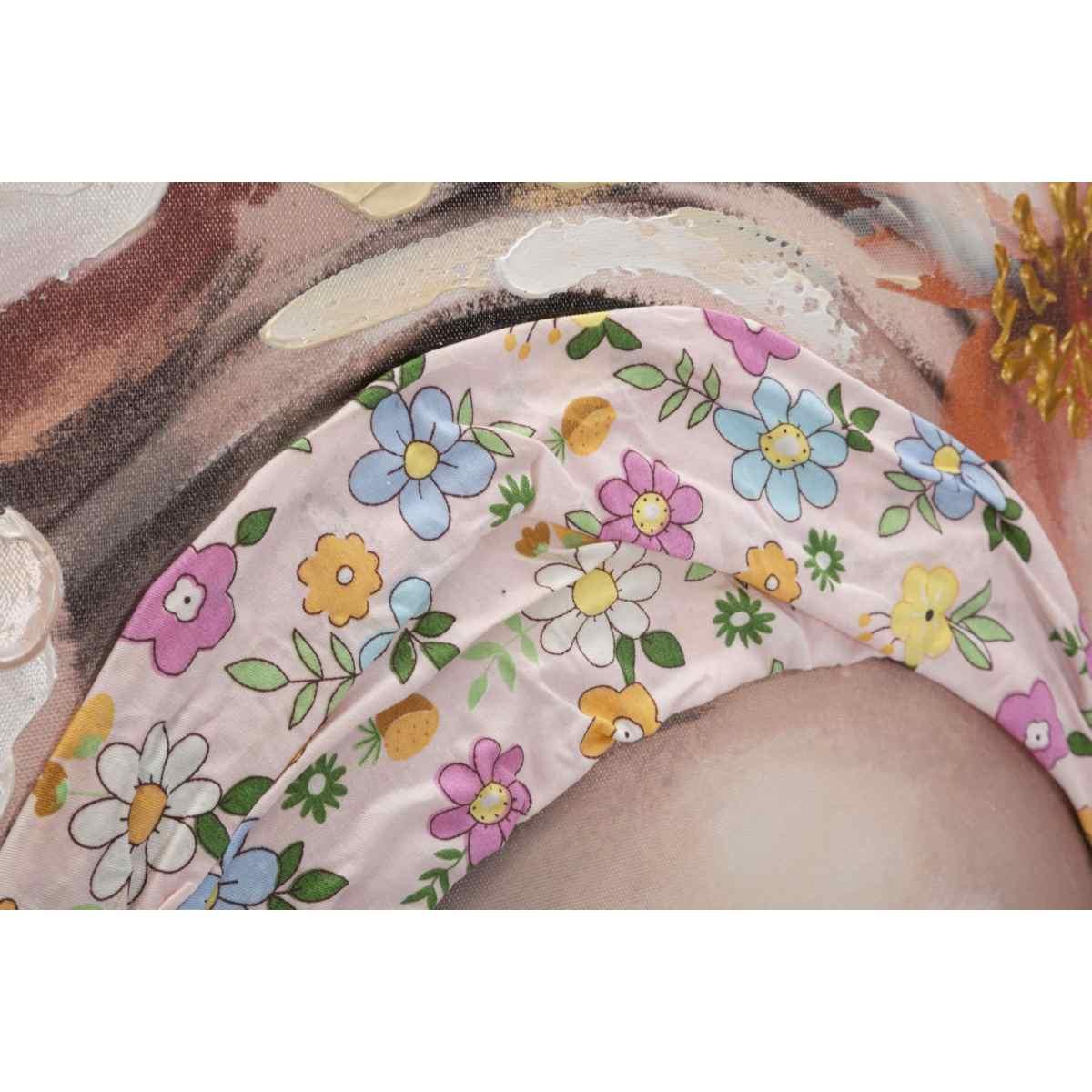 Quadro dipinto tela naomi mod 100 x 3 x 100 cm