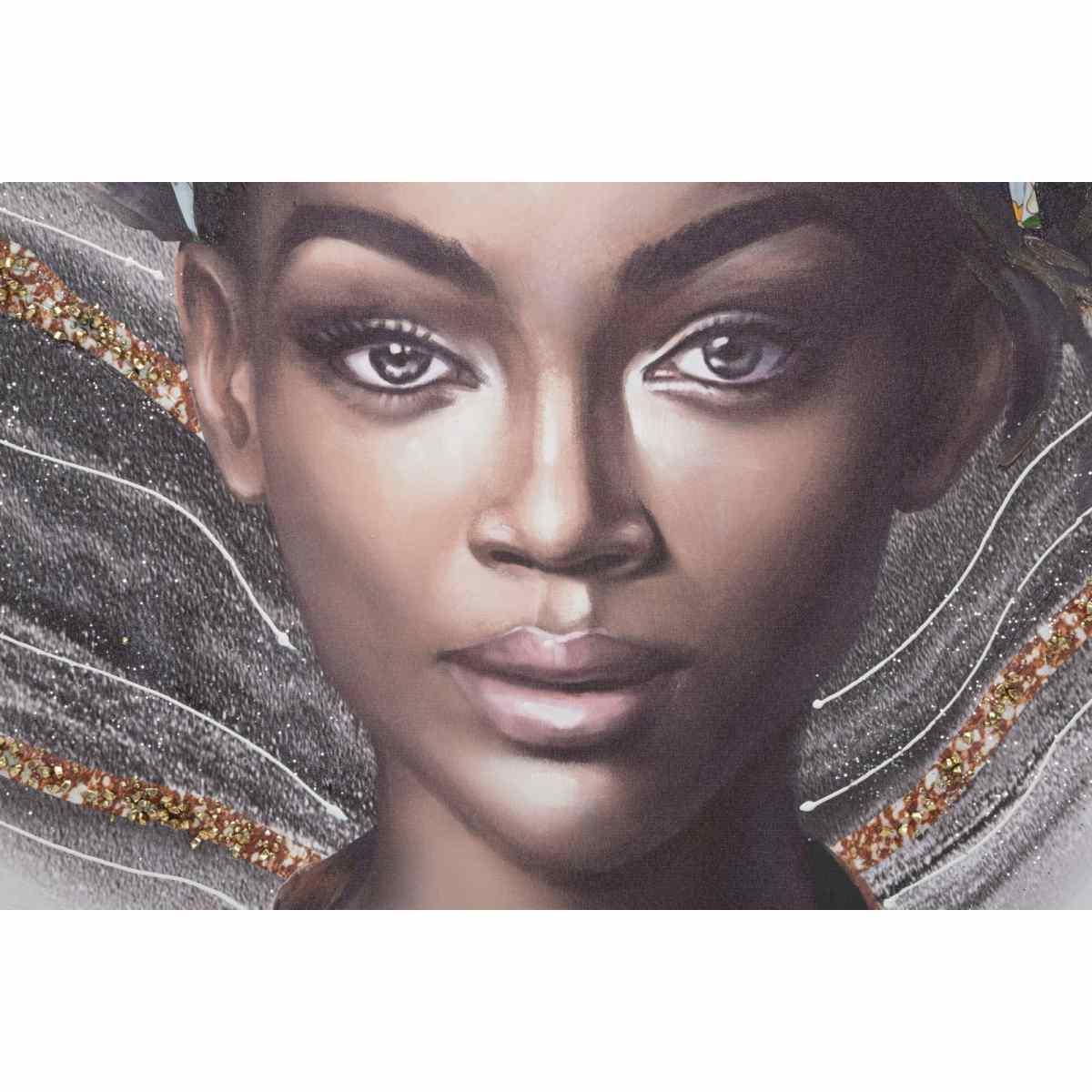 Quadro dipinto tela naomi mod 100 x 3 x 100 cm