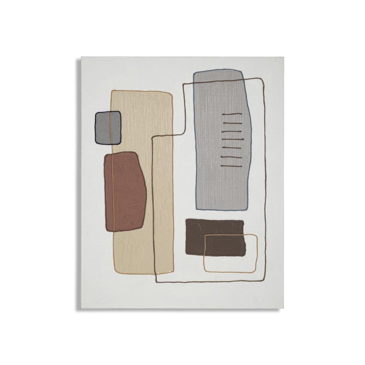Quadro dipinto tela paint mod 80 x 2,8 x 100 cm