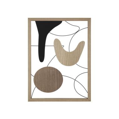 Quadro pannello da muro astroy mod 60 x 2 x 80 cm