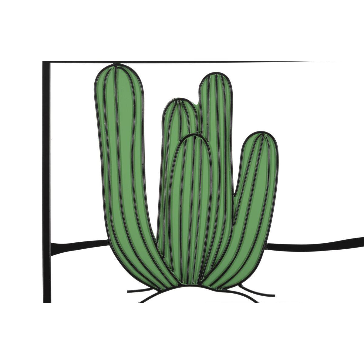 Quadro pannello da muro cactus 60 x 1,3 x 33 cm