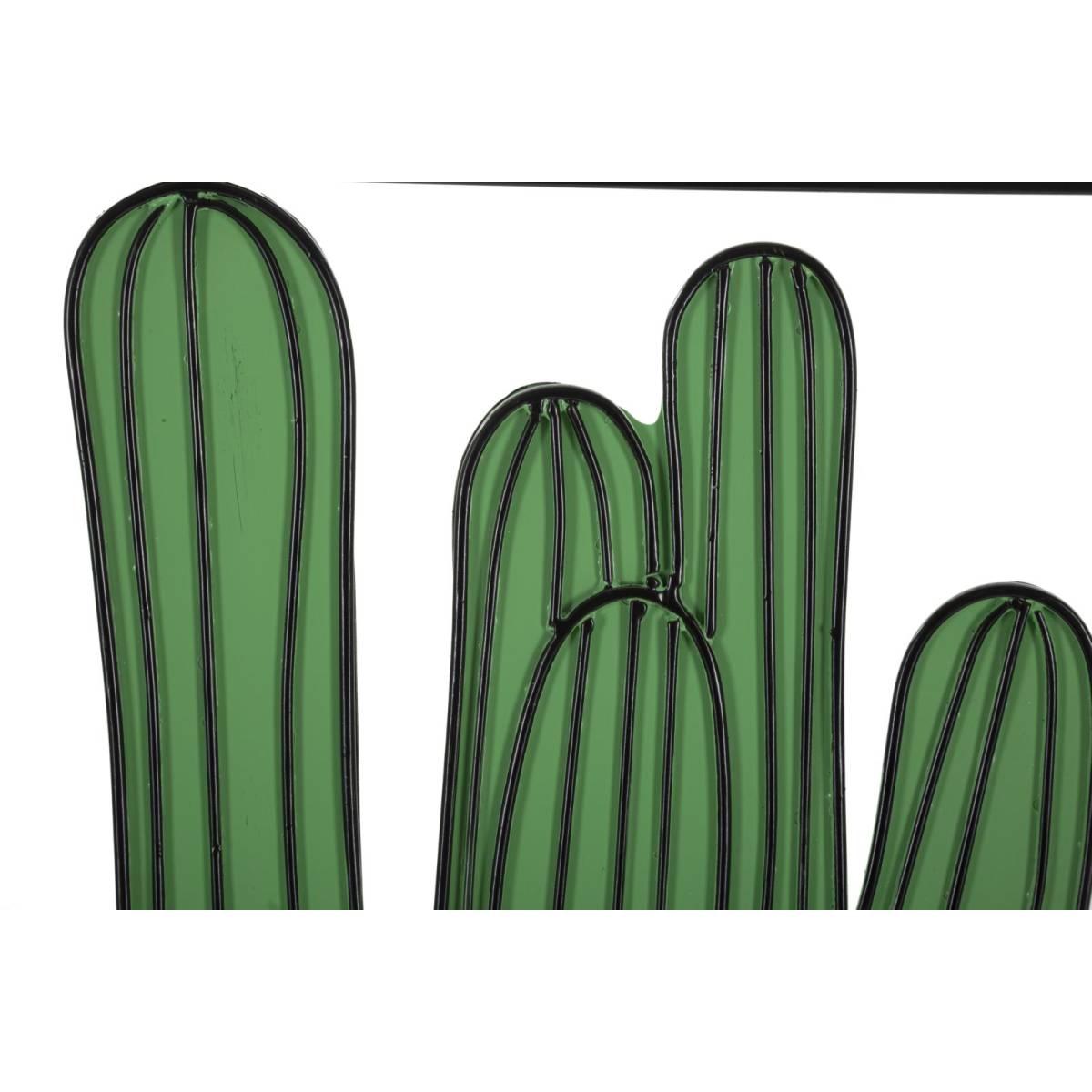 Quadro pannello da muro cactus 60 x 1,3 x 33 cm