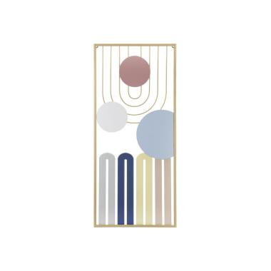 Quadro pannello da muro colorful mod 37 x 2 x 84 cm