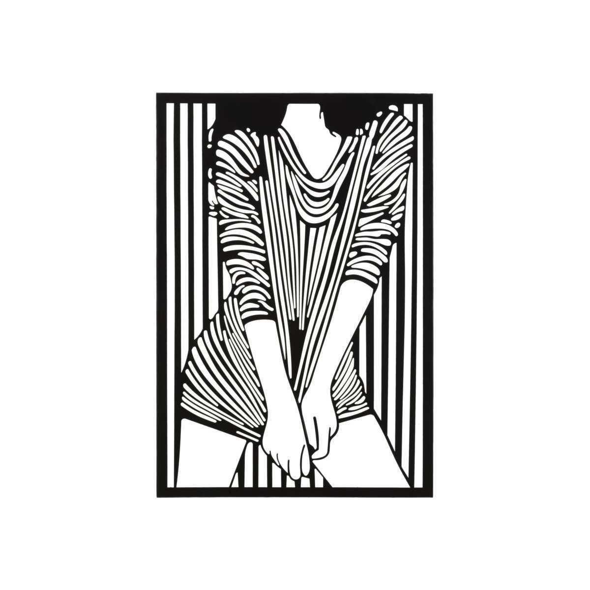 Quadro pannello da muro fashionable 40 x 1,3 x 60 cm