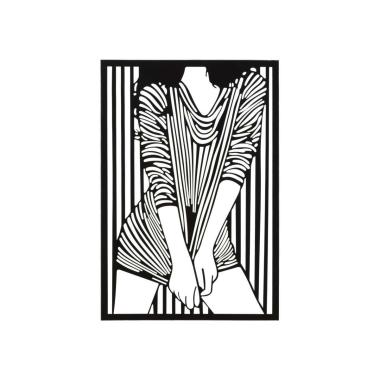 Quadro pannello da muro fashionable 40 x 1,3 x 60 cm