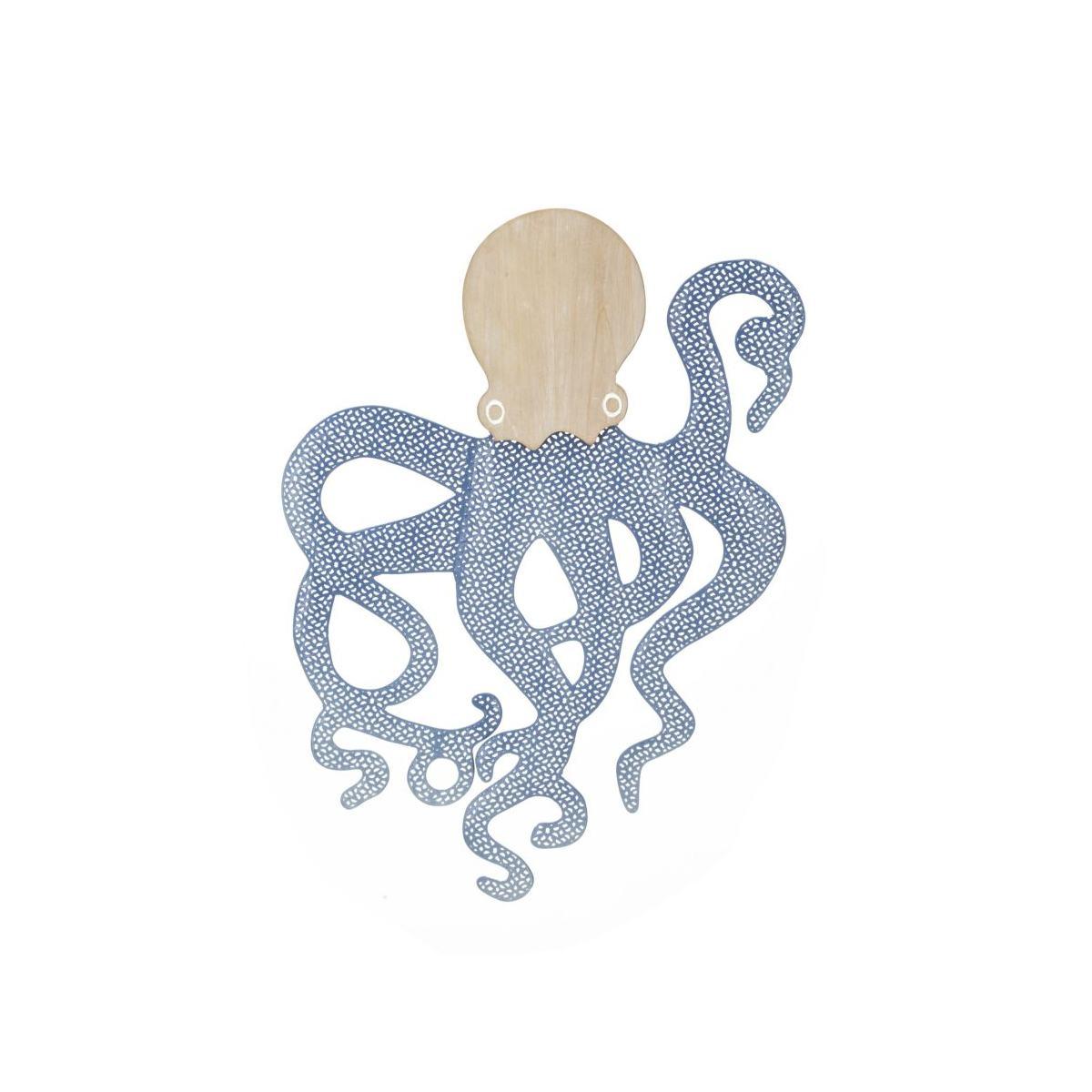Quadro pannello da muro octopus 41 x 1,5 x 57 cm