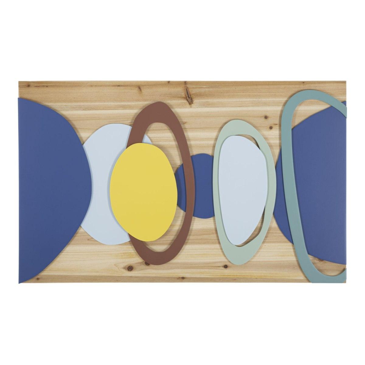 Quadro pannello da muro wood color 80 x 2,5 x 50 cm