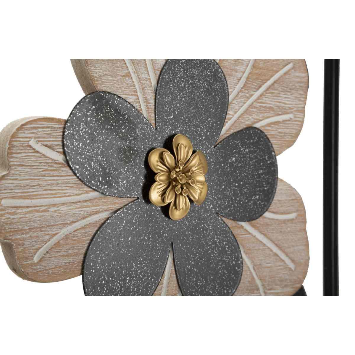 Quadro pannello in ferro legno divaker mod bmod 27 x 2,5 x 70 cm
