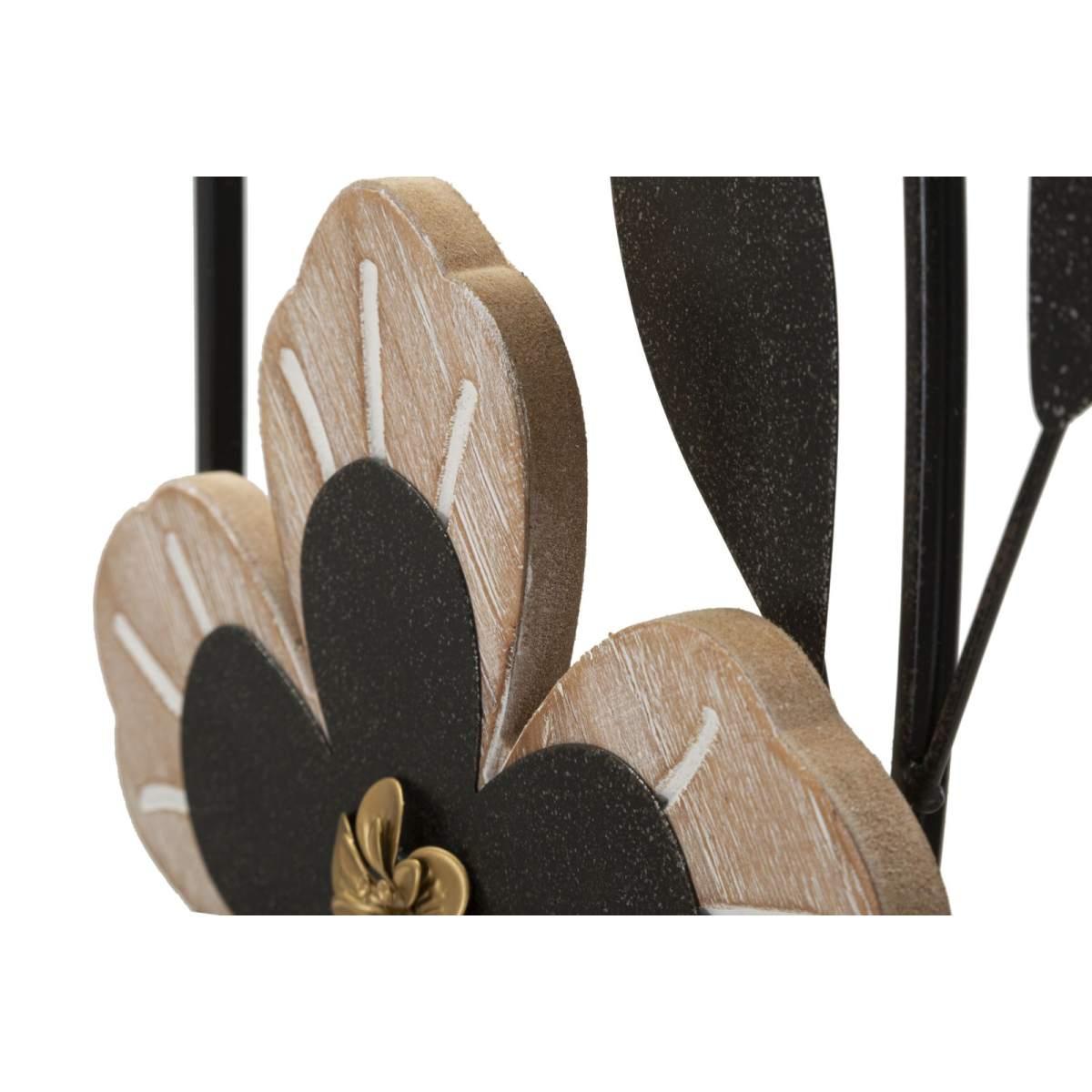 Quadro pannello in ferro legno divaker mod bmod 27 x 2,5 x 70 cm