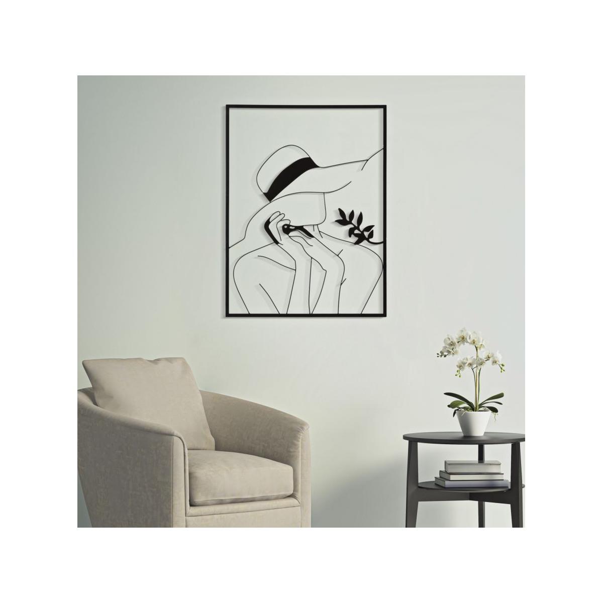 Quadro pannello in ferro elegant mod 60 x 1 x 80 cm