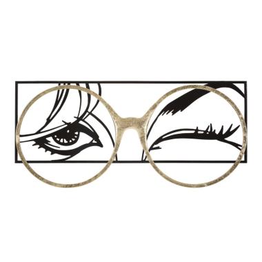 Quadro pannello in ferro eyewear 89,5 x 3,8 x 41,3 cm