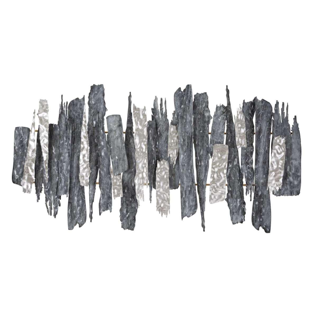 Quadro pannello in ferro sculpt 122,6 x 6,4 x 62,9 cm