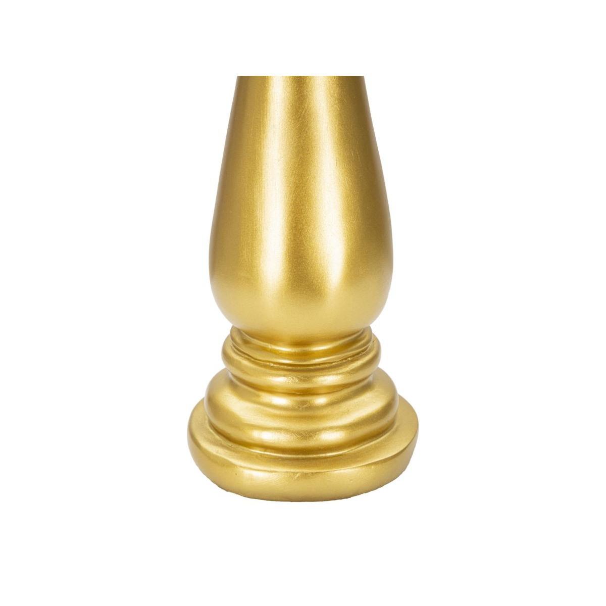 Scultura alfiere oro nero