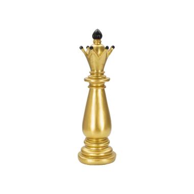 Scultura alfiere oro nero