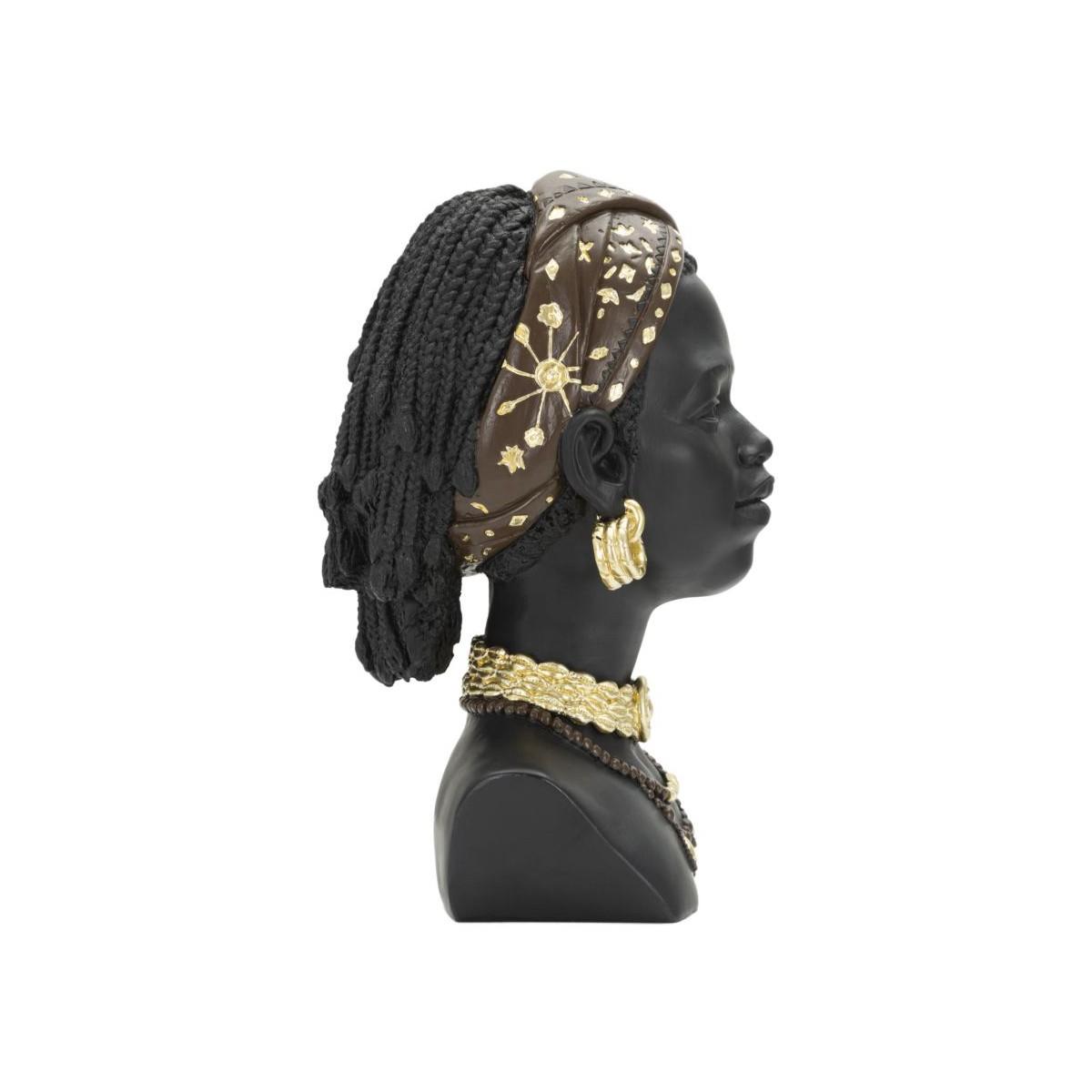 Scultura donna masai 19 x 18,5 x 30 cm