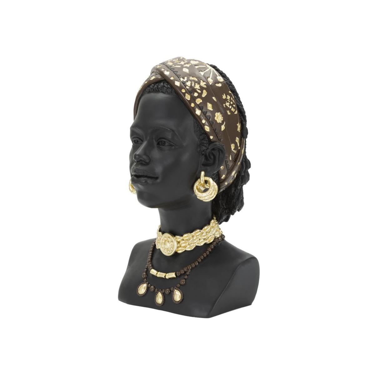 Scultura donna masai 19 x 18,5 x 30 cm