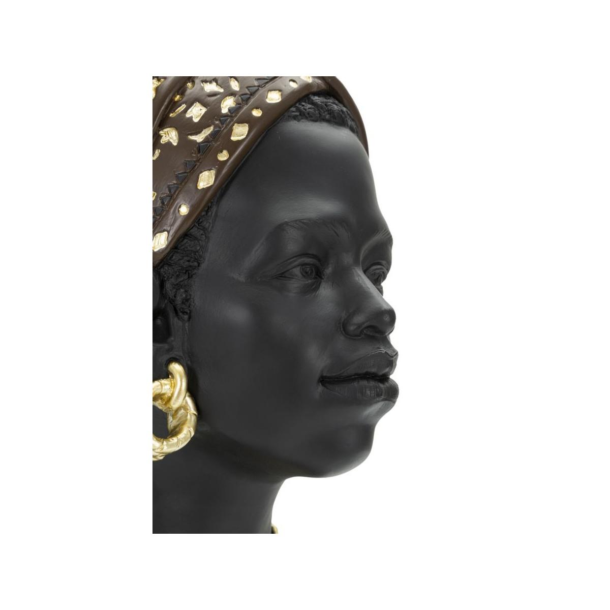 Scultura donna masai 19 x 18,5 x 30 cm