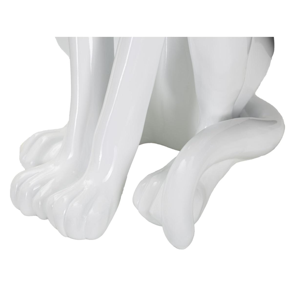 Scultura leopardo sit 27 x 28 x 74 cm