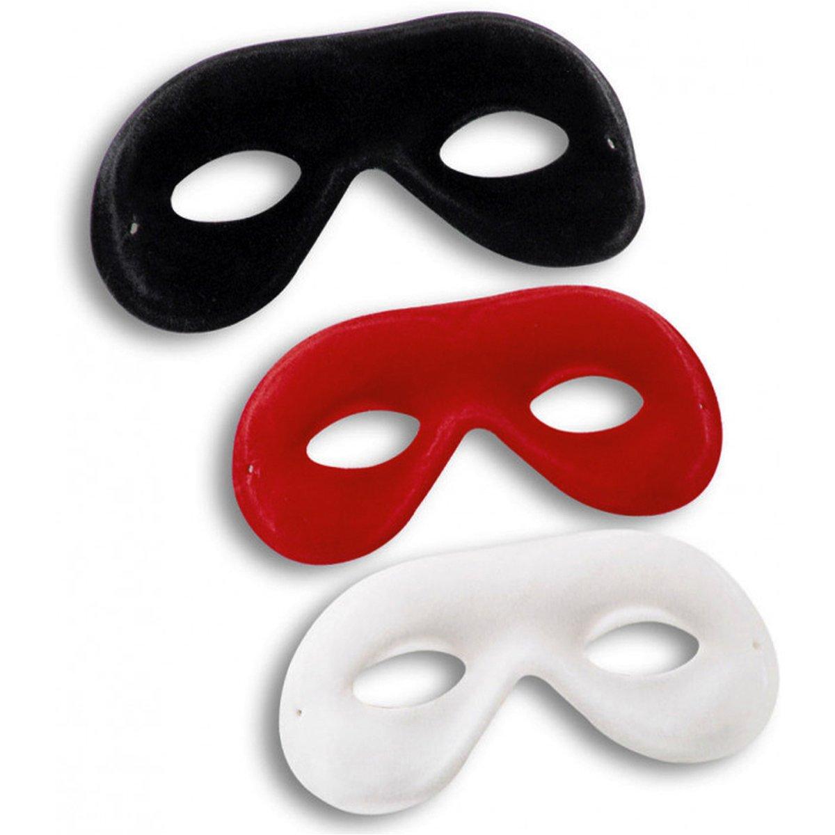 Maschera viso scamosciata 3 colori