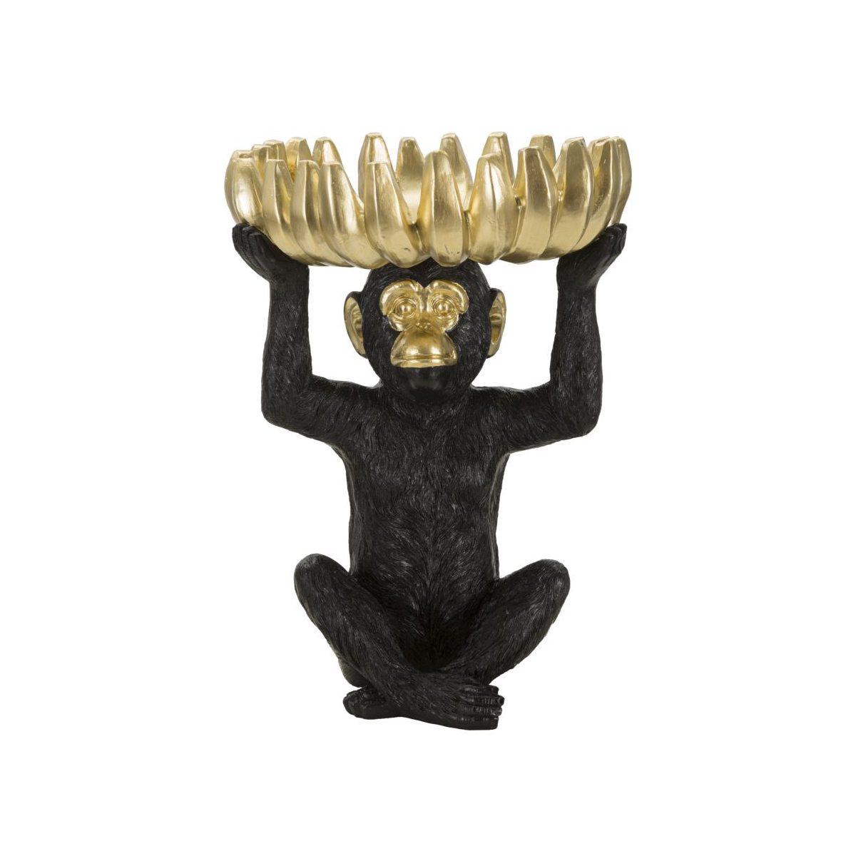 Scultura scimmia svuota tasche banane