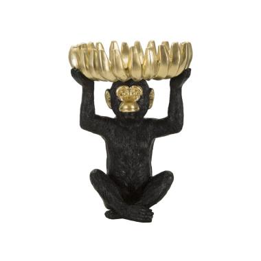 Scultura scimmia svuota tasche banane