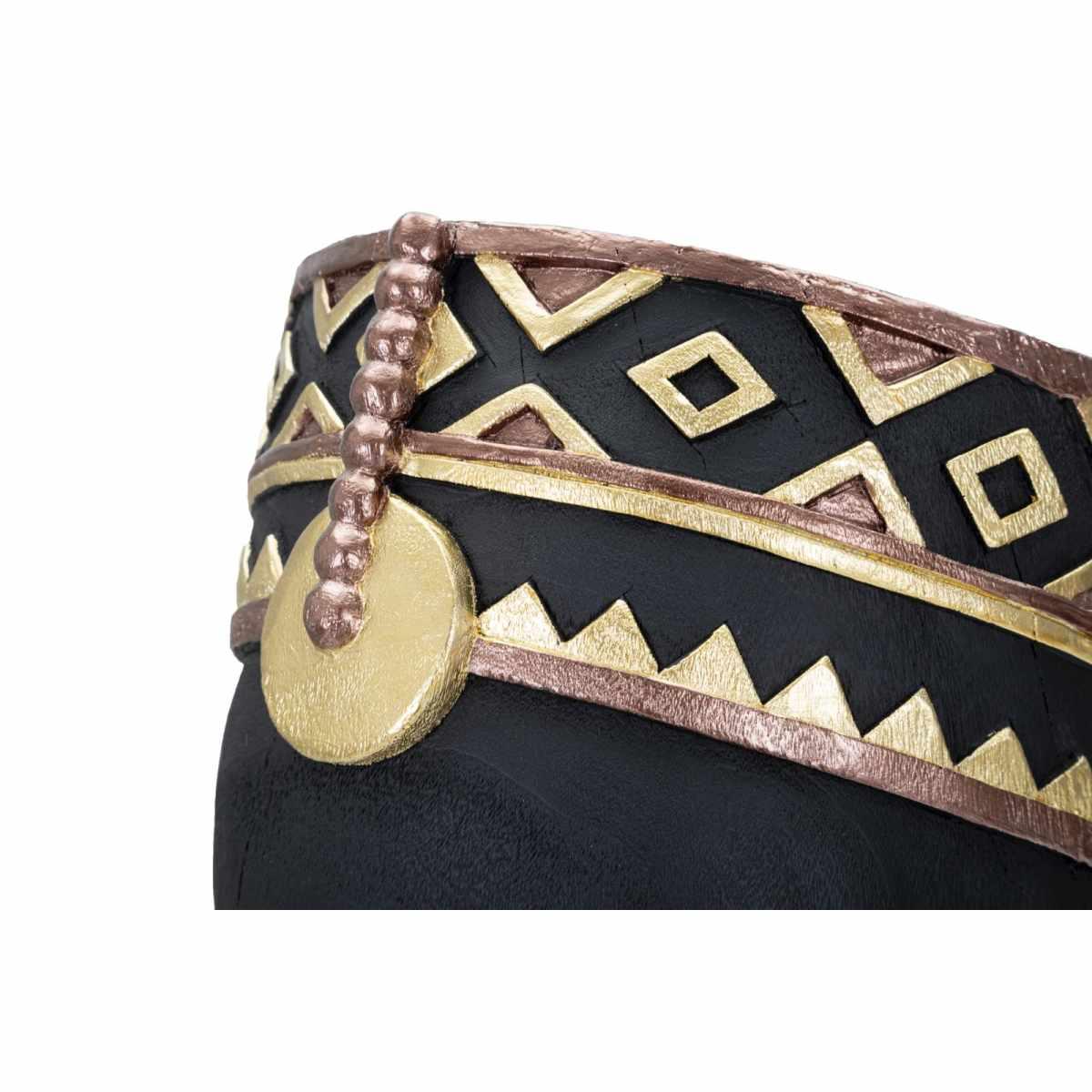 Scultura uomo masai 25 x 25 x 56 cm