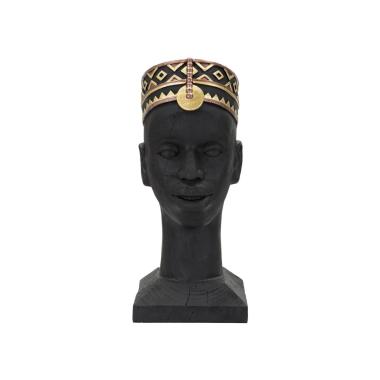 Scultura uomo masai 25 x 25 x 56 cm