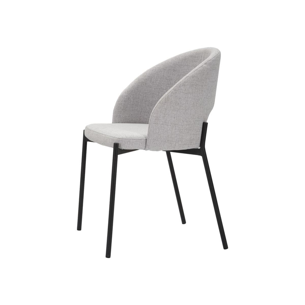 Sedia helsinki grigia Set 2 pz