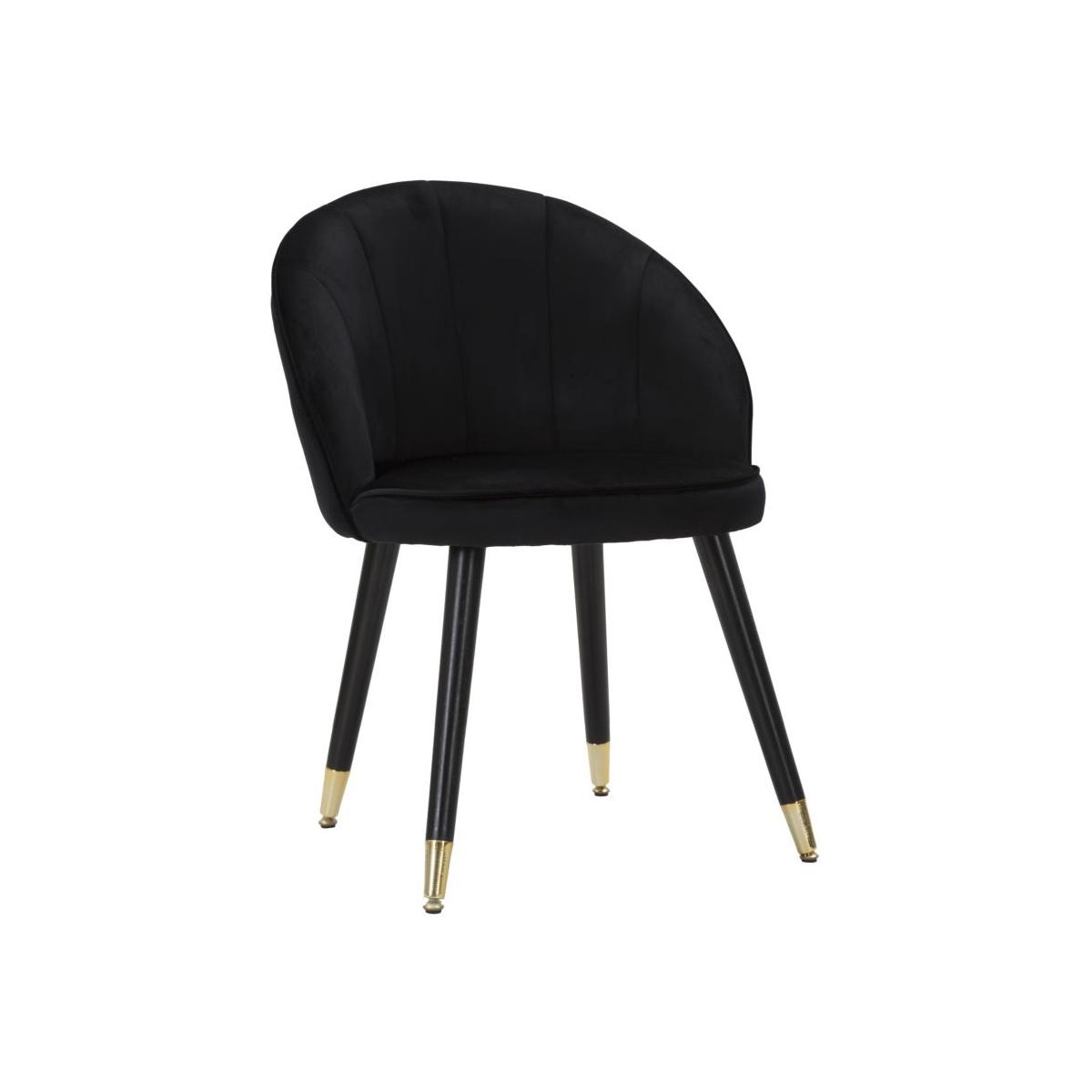 Sedia loty nera 57 x 58 x 80 cm