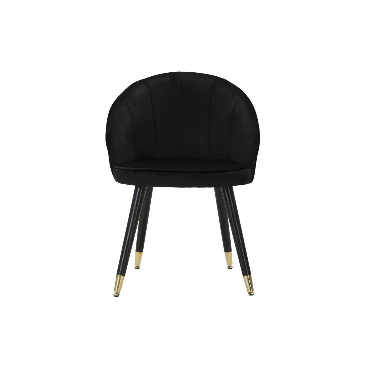 Sedia loty nera 57 x 58 x 80 cm
