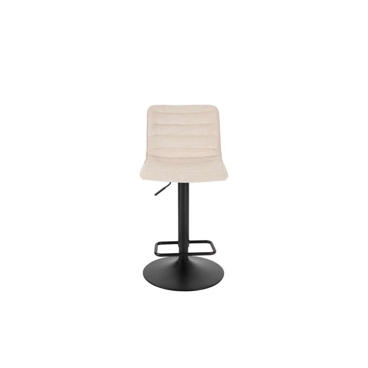 Sgabello bar high bianco 107seduta 43 x 49,5 cm