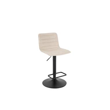 Sgabello bar high bianco 107seduta 43 x 49,5 cm