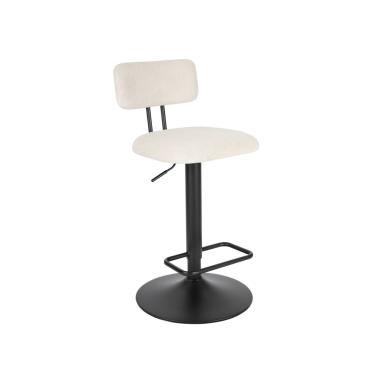 Sgabello bar light bianco 5 seduta 41 x 47,5 cm