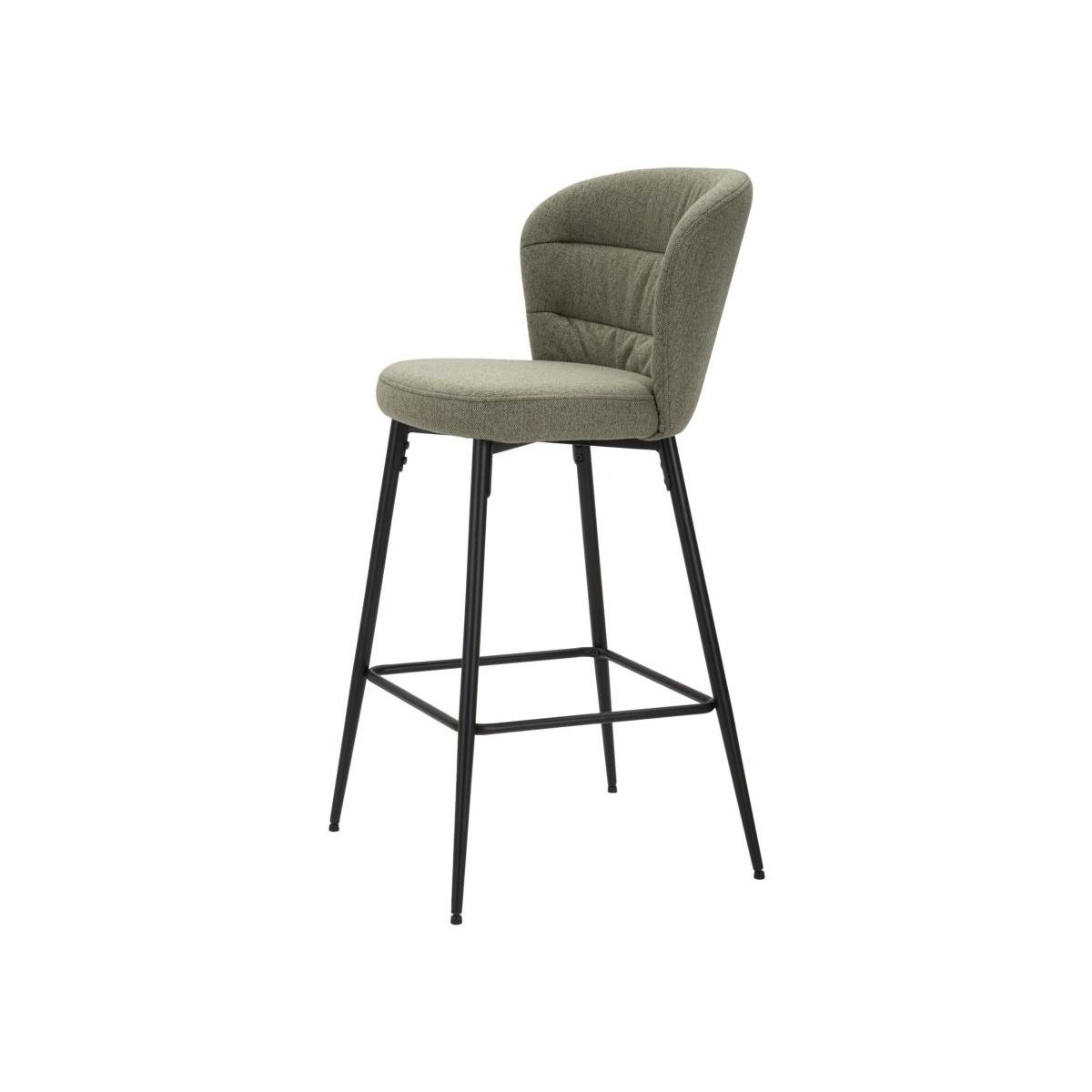 Sgabello bar losanna verde Set 2 pz