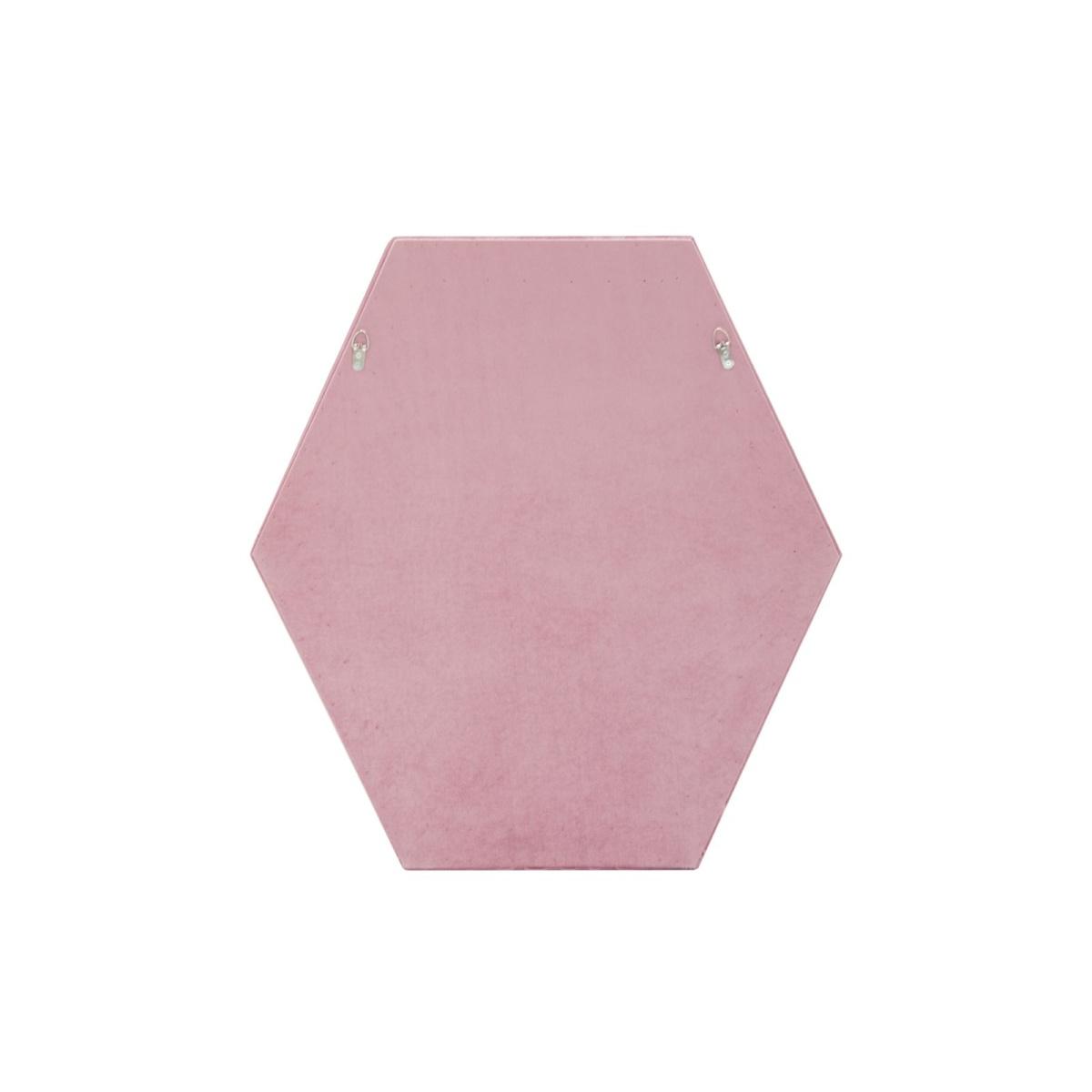 Specchio da muro tony velluto rosa mix misura specchio 75 x 4 x 80 cm