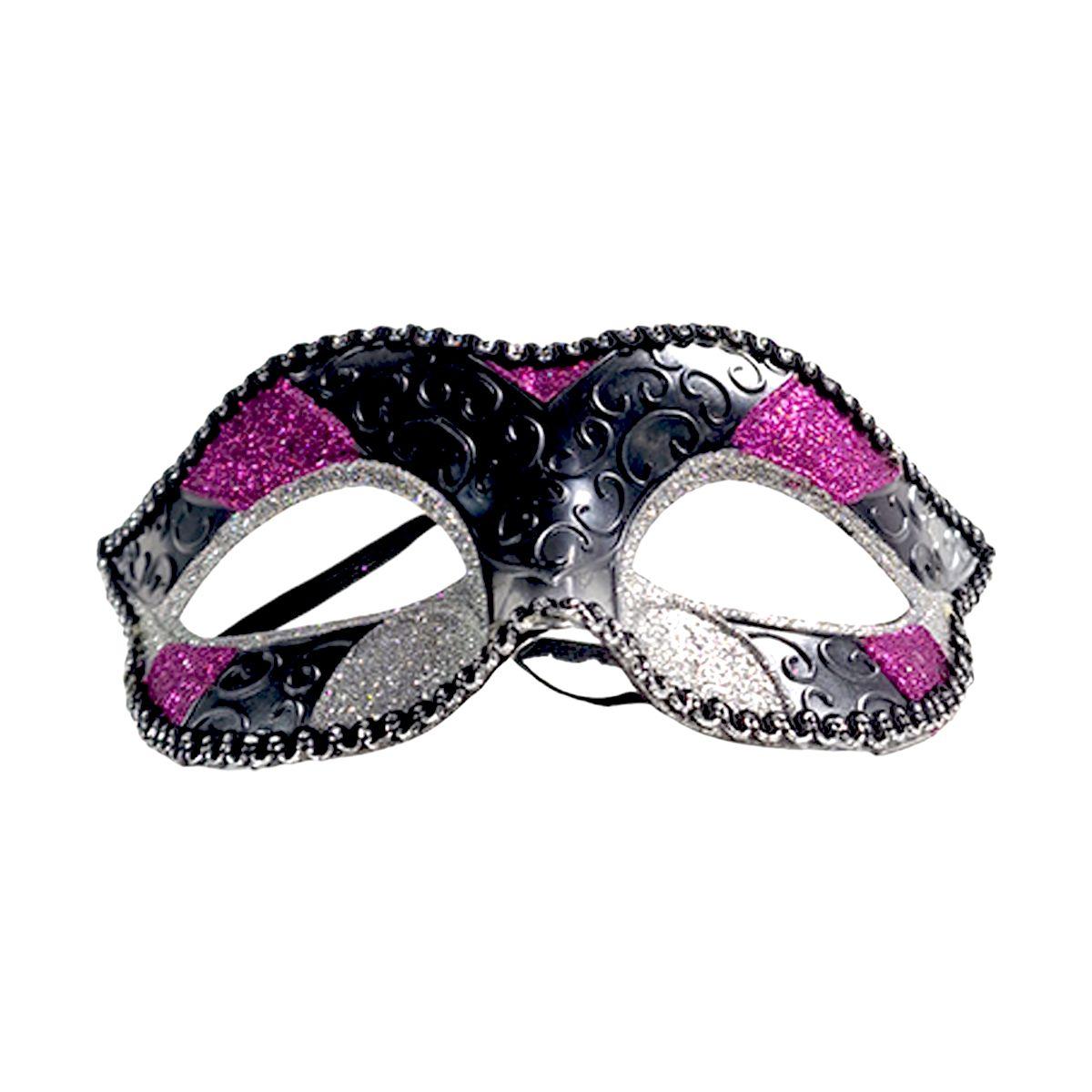 Maschera viso glitter