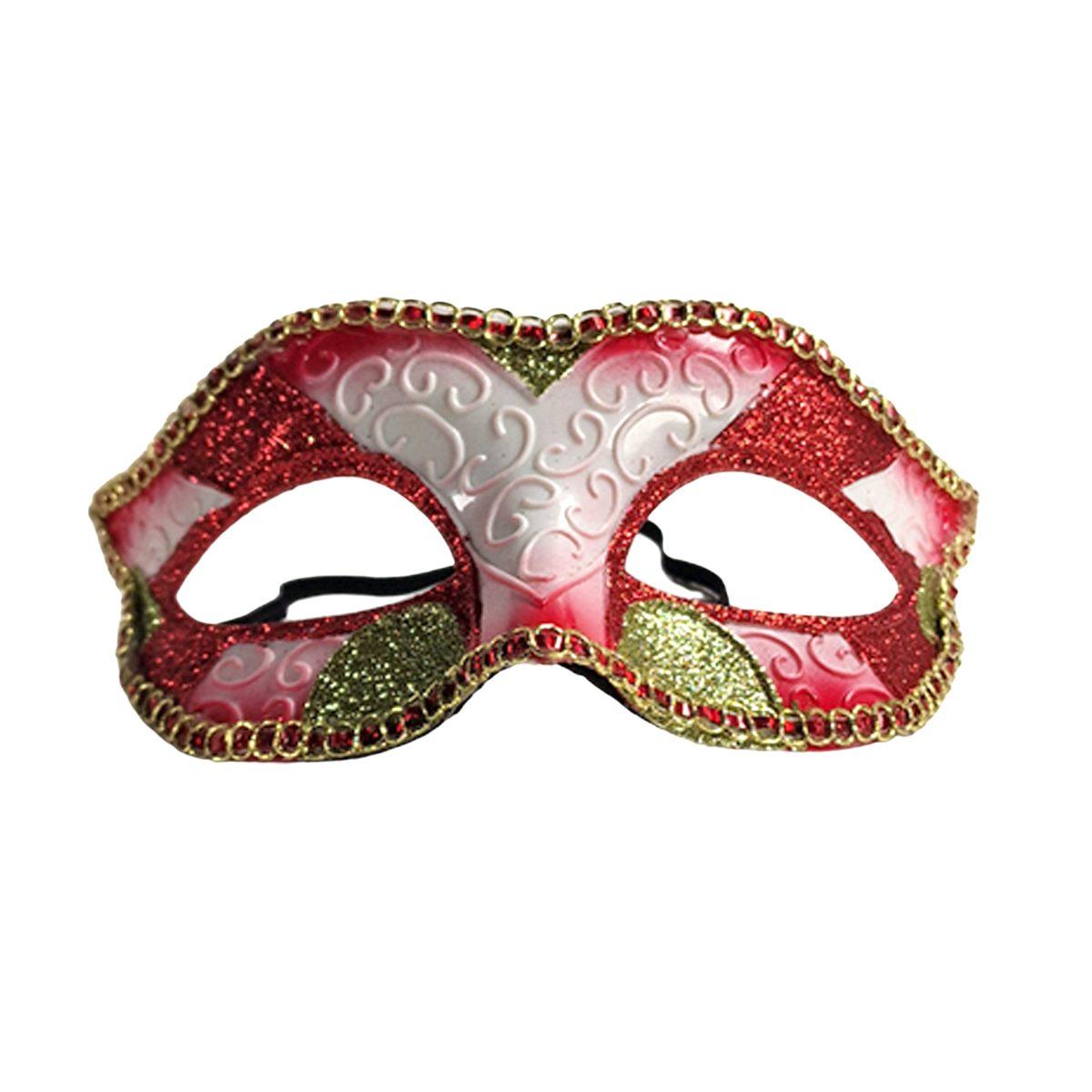 Maschera viso glitter