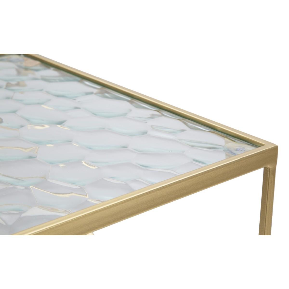 Tavolinetti glassy coppia 31,5 x 31,5 cm