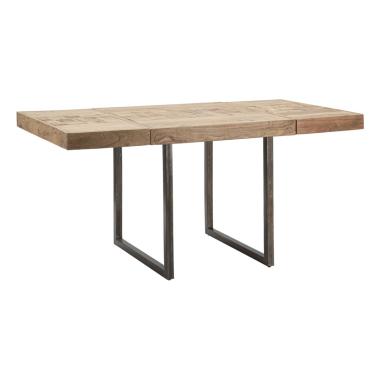 Tavolo da pranzo mumbai quad all lung 160 acacia nilotica 80 x 80 cm
