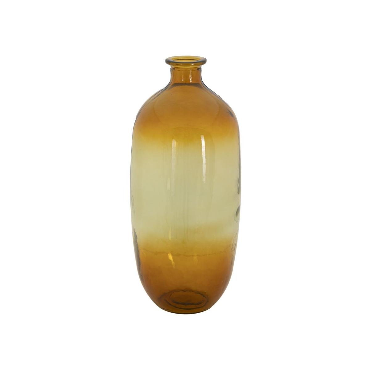 Vaso botella napoles vetro riciclato orange made in spain