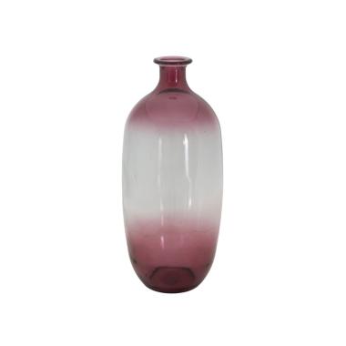 Vaso botella napoles vetro riciclato red made in spain