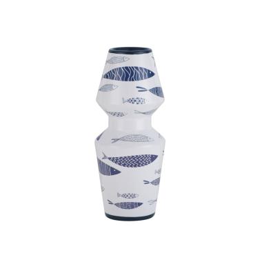 Vaso ceramica fish double