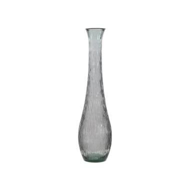 Vaso jarron arabe vetro riciclato fumo made in spain
