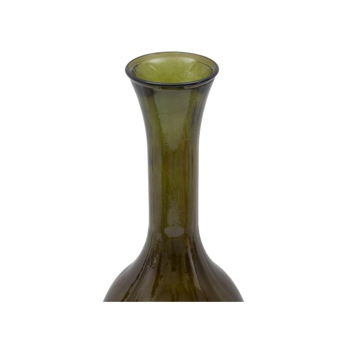 Vaso jarron vetro riciclato green made in spain