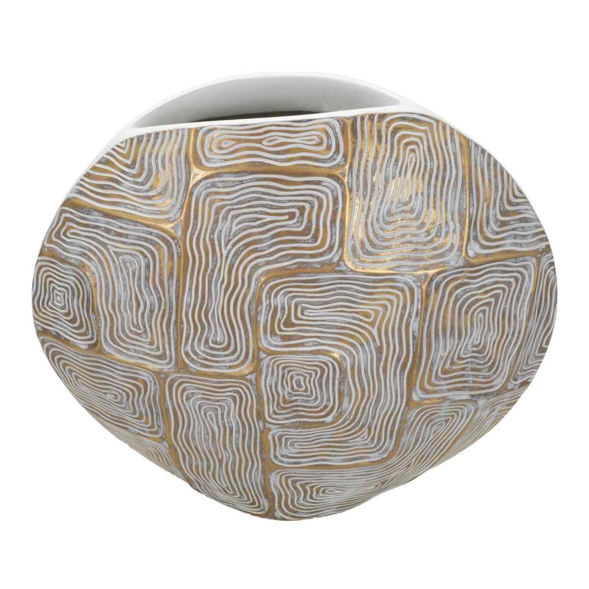 Vaso resina eclips 36 x 11 x 34,5 cm