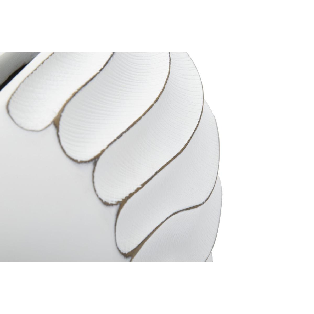 Vaso resina lines 34 x 11,5 x 24,5 cm