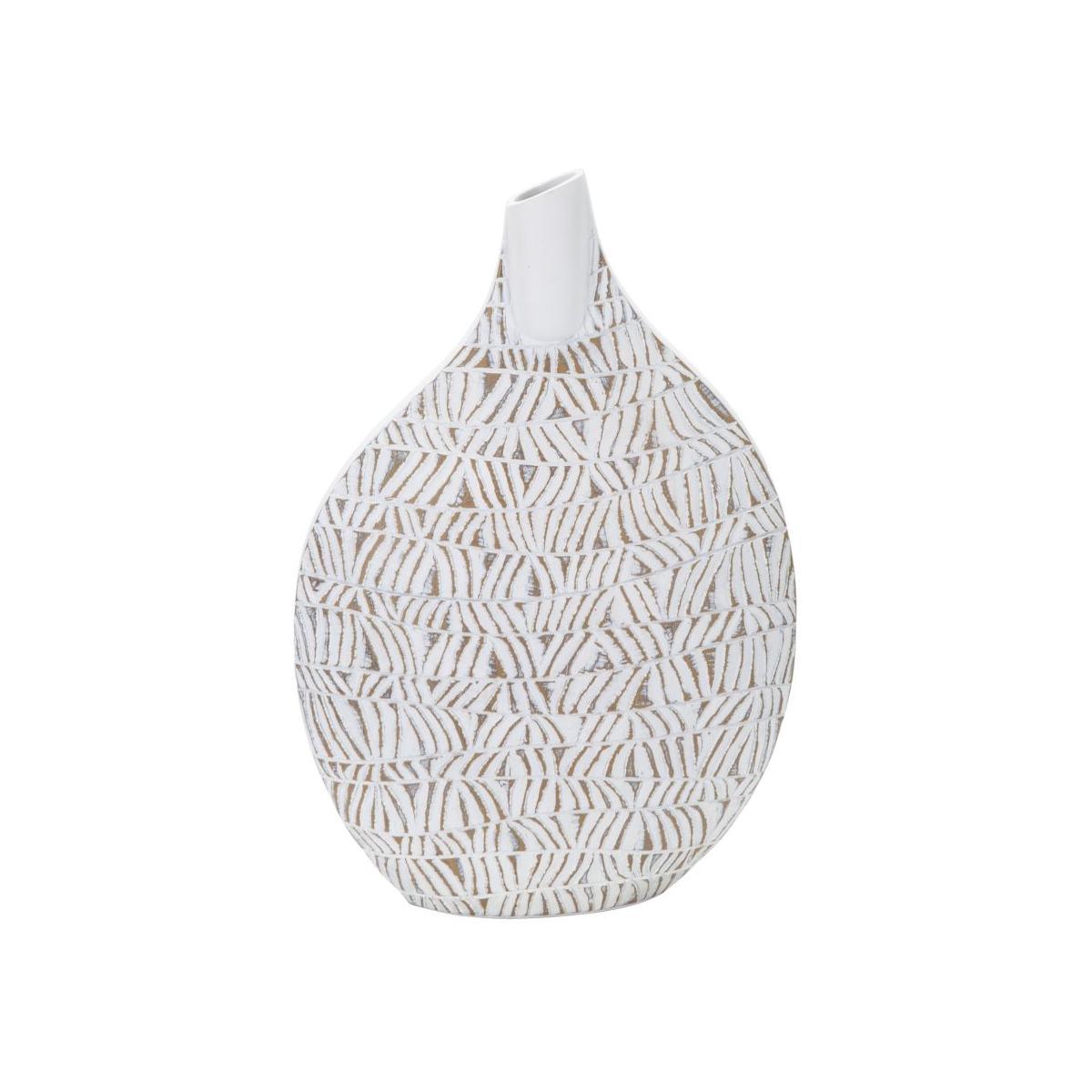 Vaso resina nairobi 30,5 x 11,5 x 46,5 cm